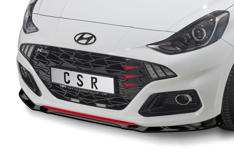 Lip delantero CSR Automotive para Hyundai i10 (3.a generación) Nine CSL525 Negro Mate 3