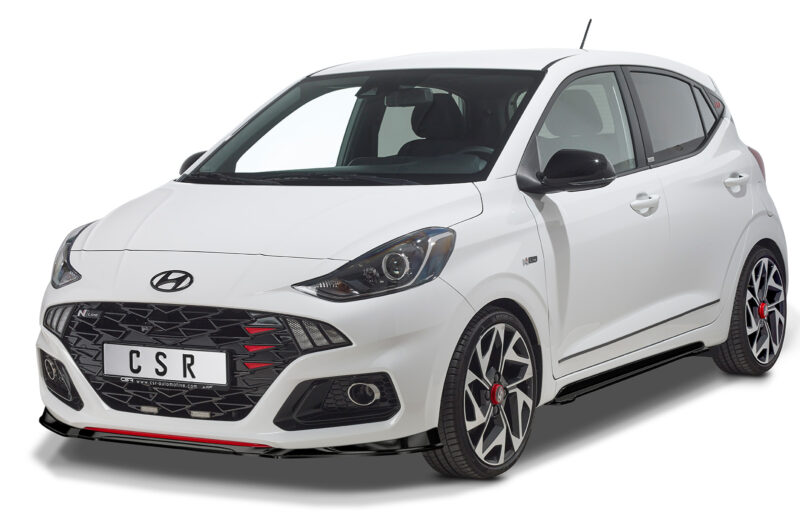 Lip delantero CSR Automotive para Hyundai i10 (3.a generación) Nine CSL525 Negro Mate 4
