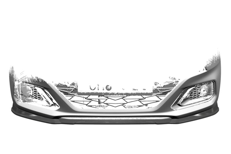 Lip delantero CSR Automotive para Hyundai i10 (3.a generación) Nine CSL525 Negro Mate 6