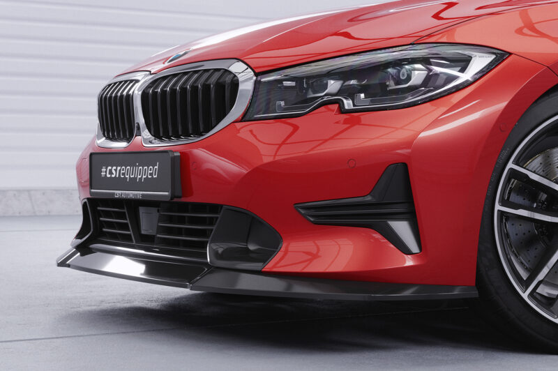 Lip delantero CSR Automotive para BMW Serie 3 (G20/G21) Sedan y Touring CSL526 Negro Mate 2