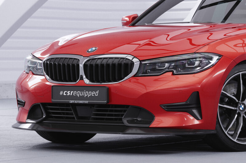 Lip delantero CSR Automotive para BMW Serie 3 (G20/G21) Sedan y Touring CSL526 Negro Mate 3