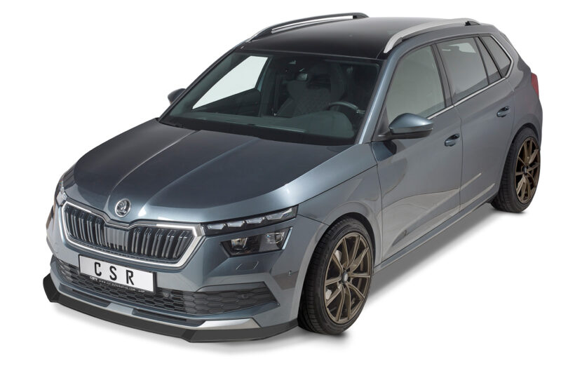 Lip delantero CSR Automotive para Skoda Kamiq CSL527 Negro Mate 2