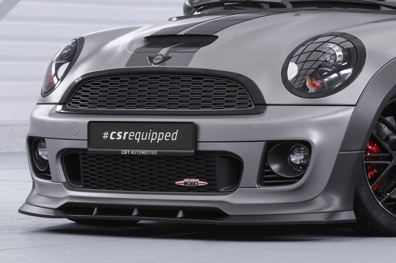 Lip delantero CSR Automotive para Mini Cooper Coupé JCW (R58/R59) CSL529 Negro Mate 3