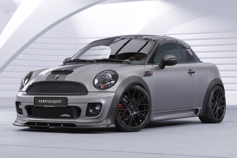 Lip delantero CSR Automotive para Mini Cooper Coupé JCW (R58/R59) CSL529 Negro Mate 4