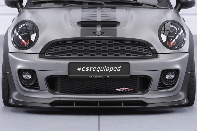 Lip delantero CSR Automotive para Mini Cooper Coupé JCW (R58/R59) CSL529 Negro Mate 5