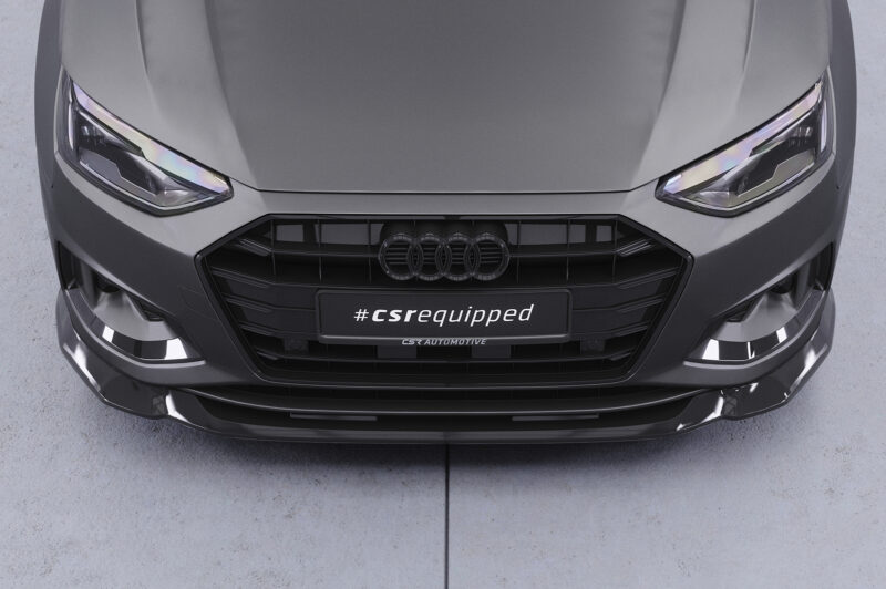 Lip delantero CSR Automotive para Audi A4 B9 (Typ 8W) CSL530 Negro Mate 5