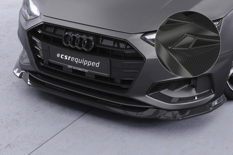 Lip delantero CSR Automotive para Audi A4 B9 (Typ 8W) CSL530 Carbon Look 1