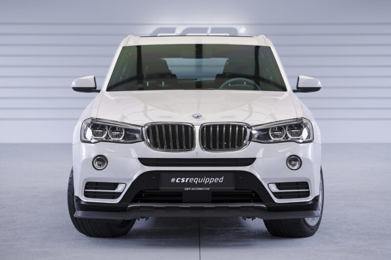 Lip delantero CSR Automotive para BMW X3 (F25) LCI CSL532 Negro Mate 5