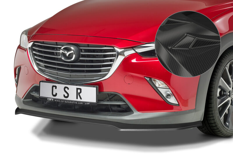 Lip delantero CSR Automotive para Mazda CX3 CSL533 Carbon Look 1