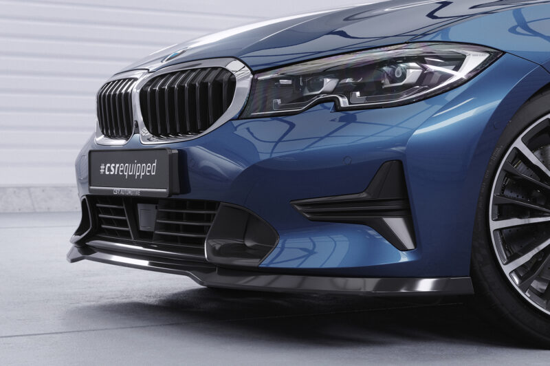 Lip delantero CSR Automotive para BMW Serie 3 (G20/G21) Sedan y Touring CSL534 Negro Mate 2