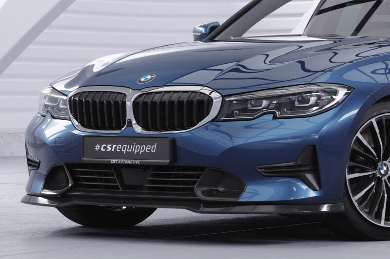 Lip delantero CSR Automotive para BMW Serie 3 (G20/G21) Sedan y Touring CSL534 Negro Mate 3