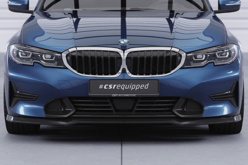 Lip delantero CSR Automotive para BMW Serie 3 (G20/G21) Sedan y Touring CSL534 Negro Mate 5