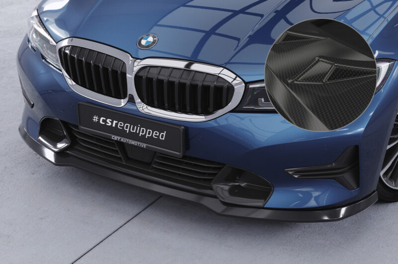 Lip delantero CSR Automotive para BMW Serie 3 (G20/G21) Sedan y Touring CSL534 Carbon Look 1