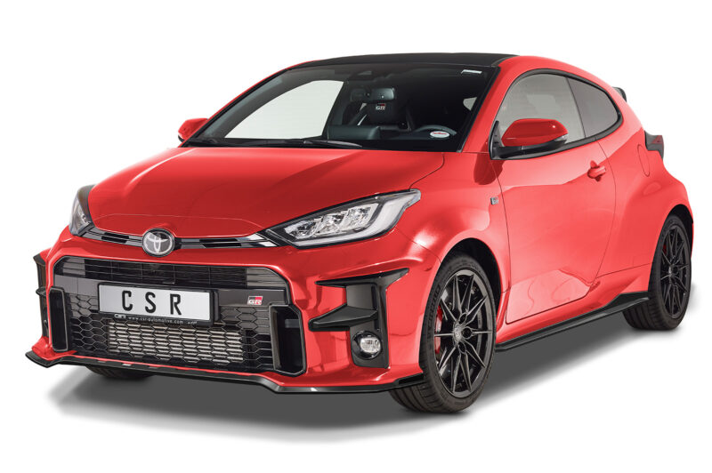Lip delantero CSR Automotive para Toyota GR Yaris (XP21) CSL535 Negro Mate 6