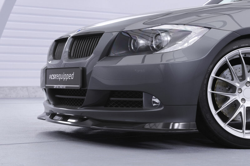 Lip delantero CSR Automotive para BMW Serie 3 (E90/E91) Sedan y Touring CSL536 Negro Mate 2
