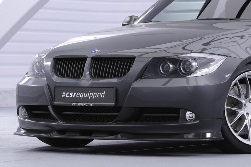 Lip delantero CSR Automotive para BMW Serie 3 (E90/E91) Sedan y Touring CSL536 Negro Mate 3