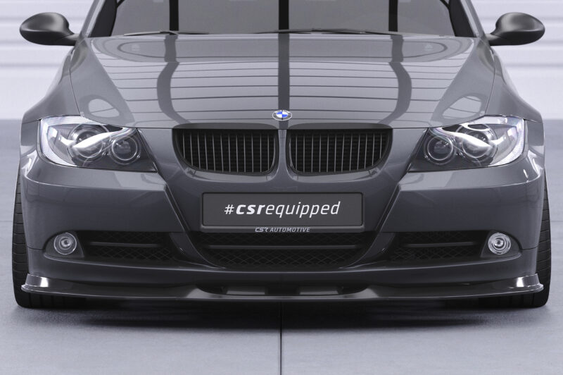 Lip delantero CSR Automotive para BMW Serie 3 (E90/E91) Sedan y Touring CSL536 Negro Mate 5