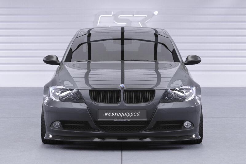 Lip delantero CSR Automotive para BMW Serie 3 (E90/E91) Sedan y Touring CSL536 Negro Mate 6