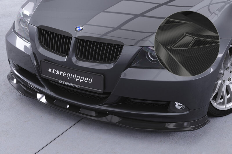 Lip delantero CSR Automotive para BMW Serie 3 (E90/E91) Sedan y Touring CSL536 Carbon Look 1