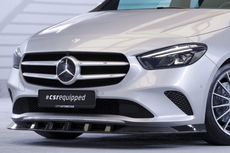 Lip delantero CSR Automotive para Mercedes-Benz Clase B W247 CSL537 Negro Mate 3