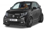 Lip delantero CSR Automotive para Smart fortwo 453 Brabus CSL542 Negro Mate 2