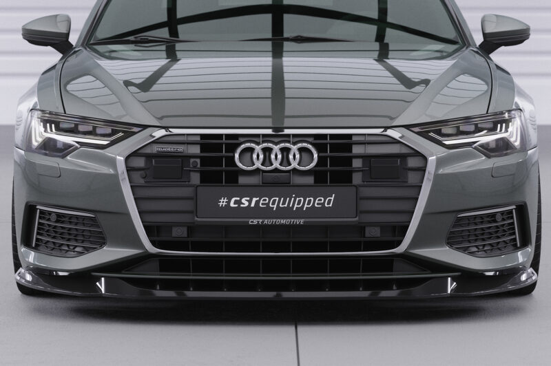 Lip delantero CSR Automotive para Audi A6 C8 (Tipo 4K/F2) CSL543 Negro Mate 5