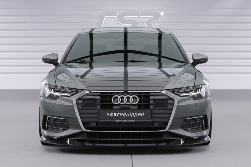 Lip delantero CSR Automotive para Audi A6 C8 (Tipo 4K/F2) CSL543 Negro Mate 6