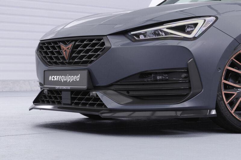 Lip delantero CSR Automotive para Cupra León 4 (tipo KL) CSL544 Negro Mate 2