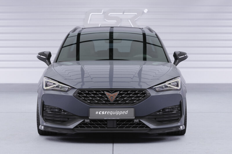 Lip delantero CSR Automotive para Cupra León 4 (tipo KL) CSL544 Negro Mate 6