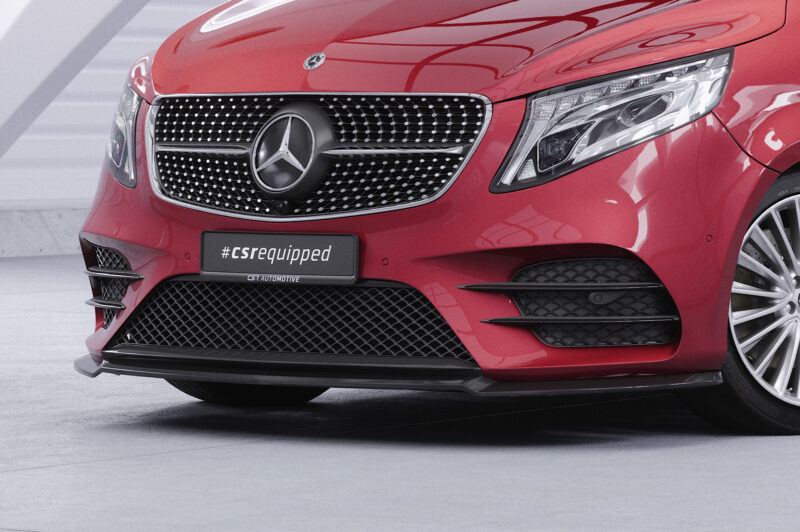 Lip delantero CSR Automotive para Mercedes-Benz Clase V 447 AMGine CSL545 Negro Mate 3