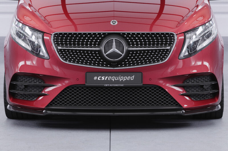 Lip delantero CSR Automotive para Mercedes-Benz Clase V 447 AMGine CSL545 Negro Mate 5