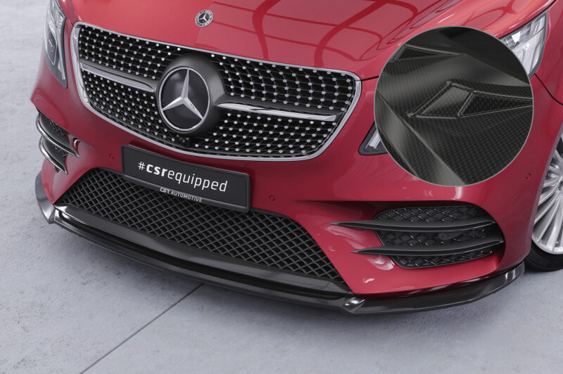 Lip delantero CSR Automotive para Mercedes-Benz Clase V 447 AMGine CSL545 Carbon Look 1