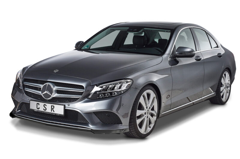 Lip delantero CSR Automotive para Mercedes-Benz Clase C W205 CSL546 Negro Mate 2