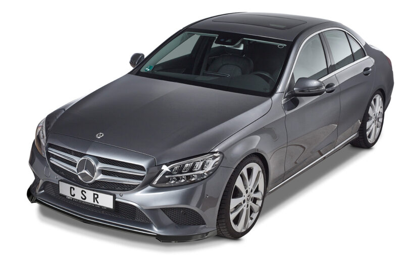Lip delantero CSR Automotive para Mercedes-Benz Clase C W205 CSL546 Negro Mate 3