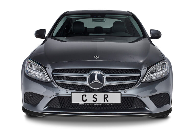 Lip delantero CSR Automotive para Mercedes-Benz Clase C W205 CSL546 Negro Mate 4