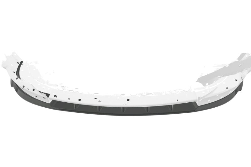 Lip delantero CSR Automotive para BMW X1 E84 M paquete CSL547 Negro Mate 2