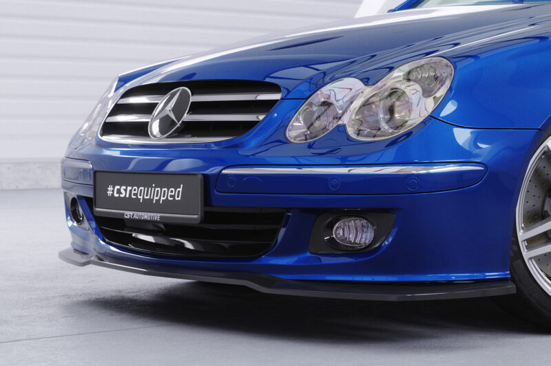 Lip delantero CSR Automotive para Mercedes-Benz CLK A209 / C209 CSL550 Negro Mate 2