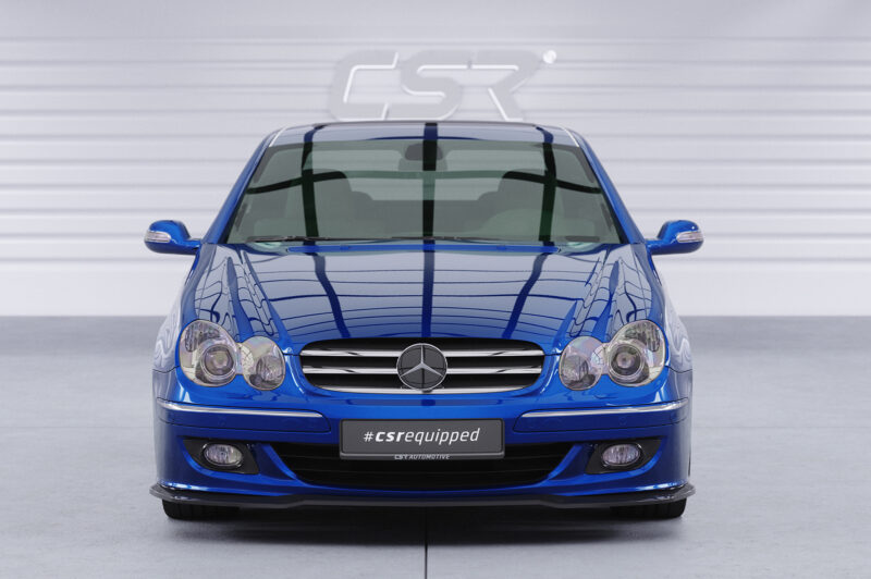 Lip delantero CSR Automotive para Mercedes-Benz CLK A209 / C209 CSL550 Negro Mate 6