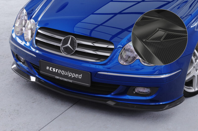 Lip delantero CSR Automotive para Mercedes-Benz CLK A209 / C209 CSL550 Carbon Look 1