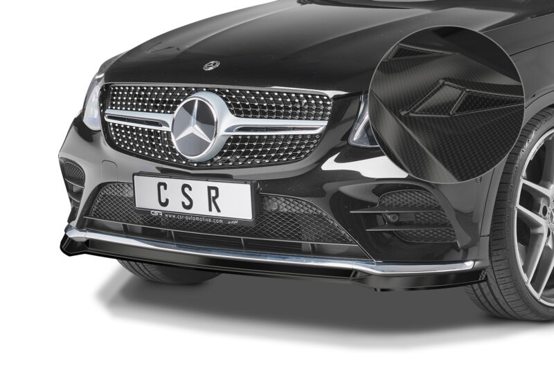 Lip delantero CSR Automotive para Mercedes-Benz GLC (X253/C253) AMGine CSL552 Carbon Look 1