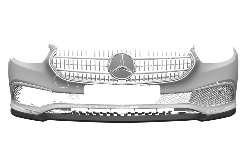 Lip delantero CSR Automotive para Mercedes-Benz Clase E W213/S213 CSL557 Negro Mate 2
