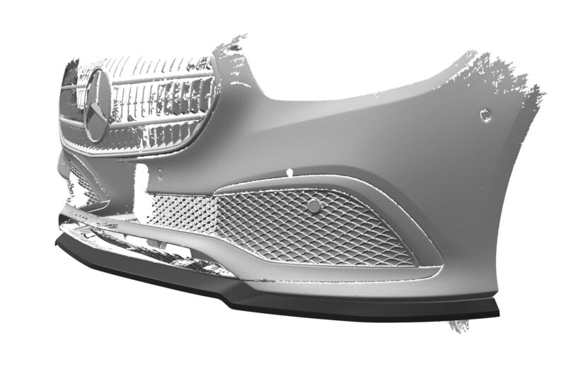 Lip delantero CSR Automotive para Mercedes-Benz Clase E W213/S213 CSL557 Negro Mate 3