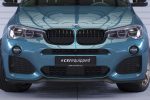 Lip delantero CSR Automotive para BMW X4 (F26) Paquete M CSL558 Negro Mate 4