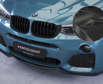 Lip delantero CSR Automotive para BMW X4 (F26) Paquete M CSL558 Carbon Look 1