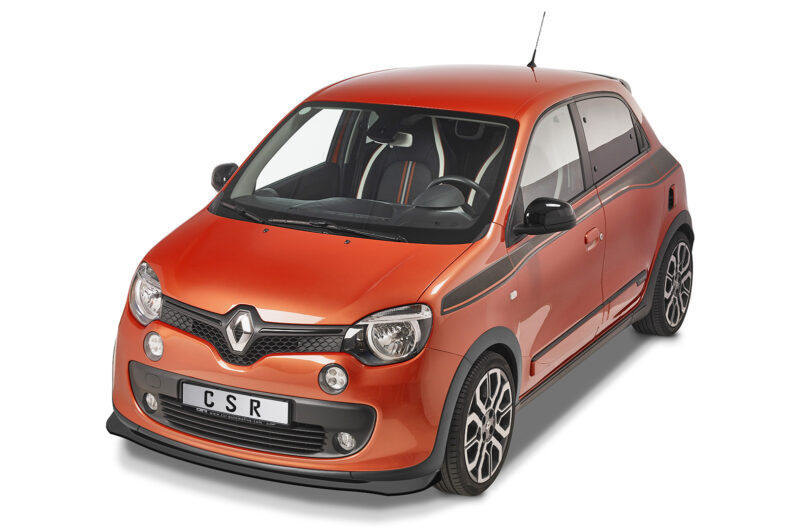 Lip delantero CSR Automotive para Renault Twingo 3 GT CSL559 Negro Mate 3