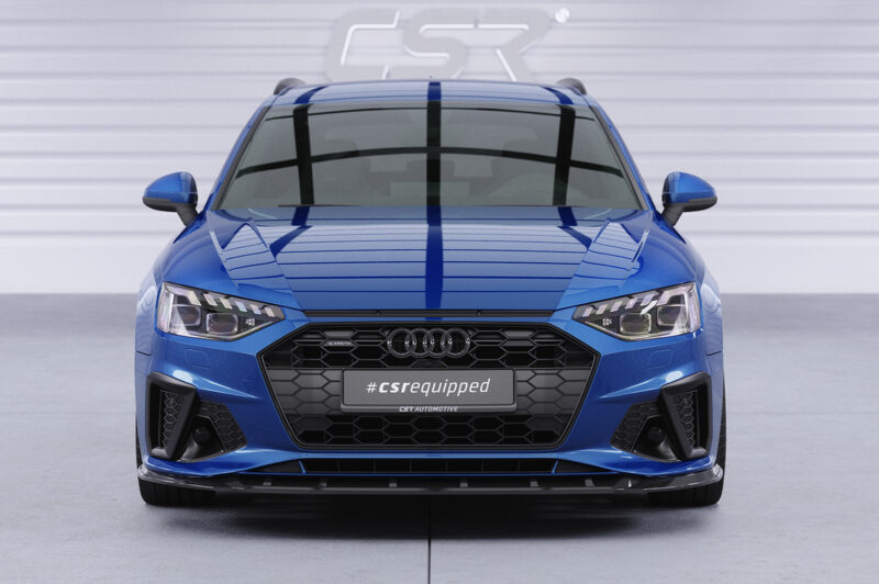 Lip delantero CSR Automotive para Audi A4 / S4 B9 (8W) CSL561 Negro Mate 6
