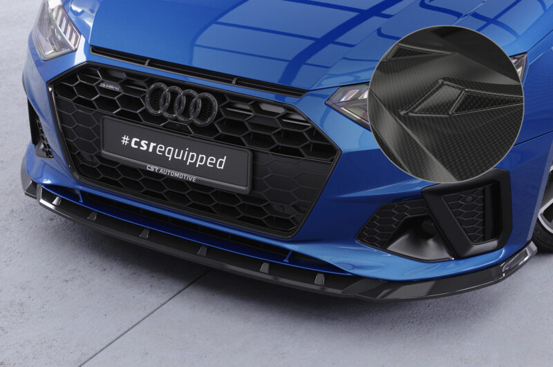 Lip delantero CSR Automotive para Audi A4 / S4 B9 (8W) CSL561 Carbon Look 1