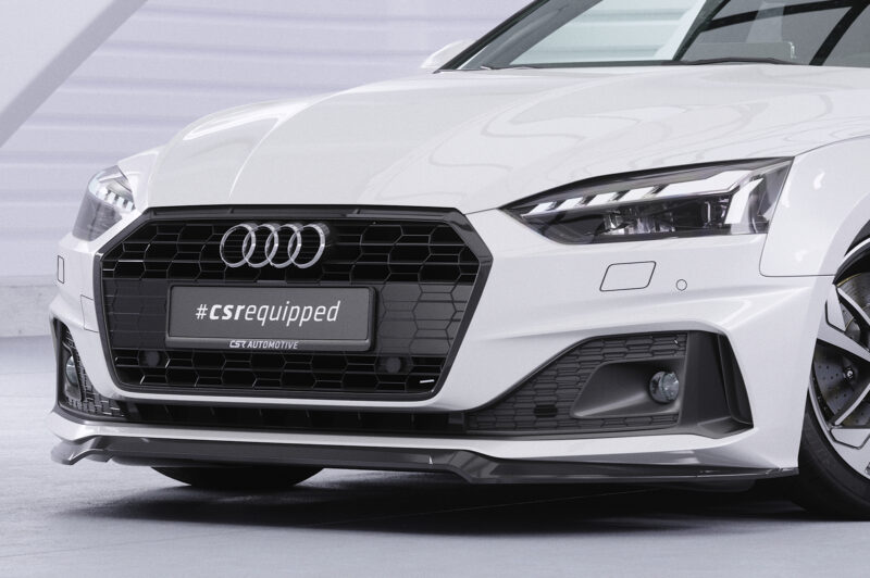 Lip delantero CSR Automotive para Audi A5 F5 Basic / Advanced CSL562 Negro Mate 3