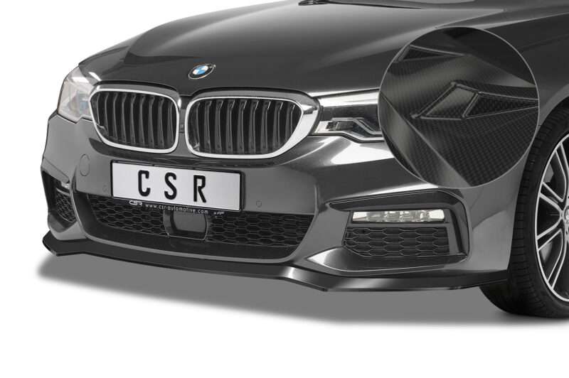Lip delantero CSR Automotive para BMW Serie 5 G30/G31 M paquete CSL564 Carbon Look 1