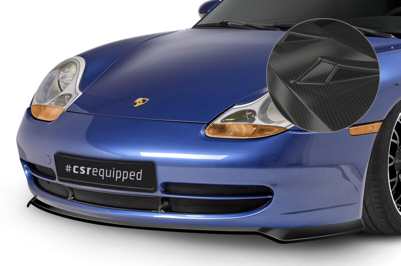 Lip delantero CSR Automotive para Porsche 911/996 CSL565 Carbon Look 1